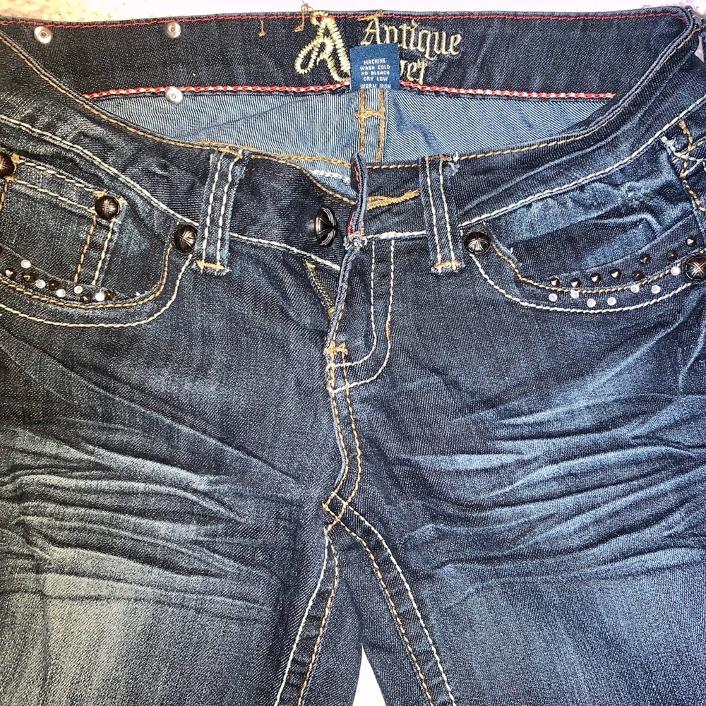 Antique Rivet Boot Cut